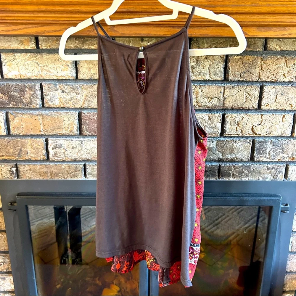 Skylar & Jade Boho Halter Look Top - Size Large - Picture 6 of 14